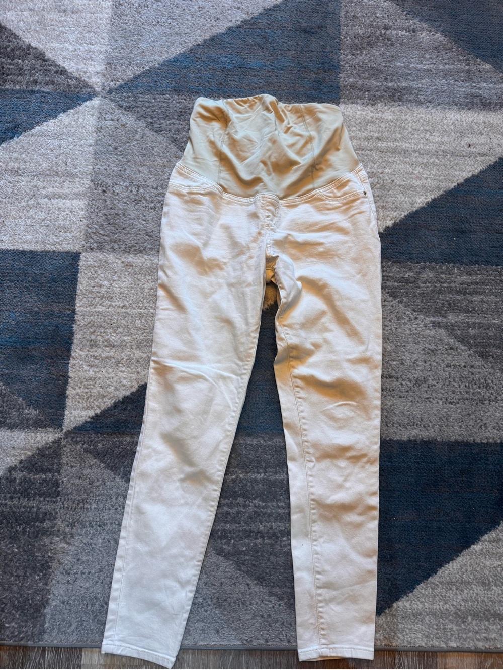 White  Maternity Jeans